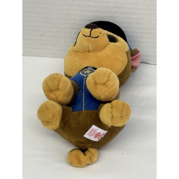 Ty Beanie Boos Paw Patrol 6” Chase the Police Dog Stuffed Animal Plush 2018 Tag - Picture 7 of 10